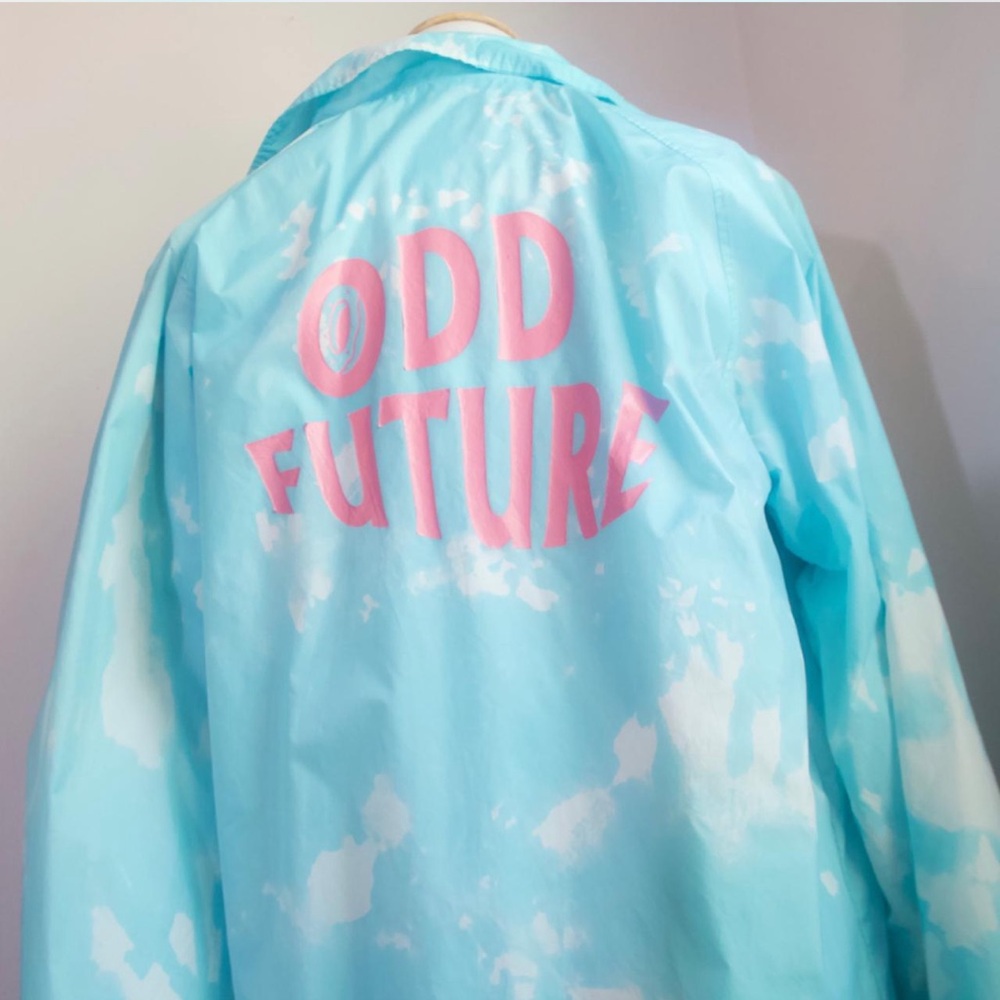 Odd Future Blue and Pink Windbreaker